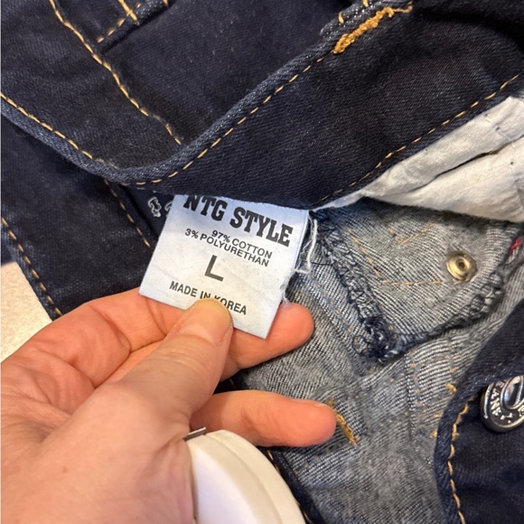 Stylish Dark Blue Women's NTG Jeans - Picture 8 of 9